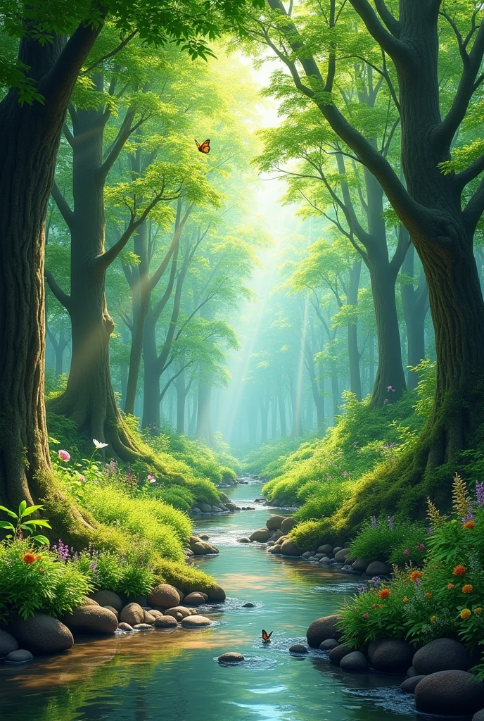 Create a nature image..