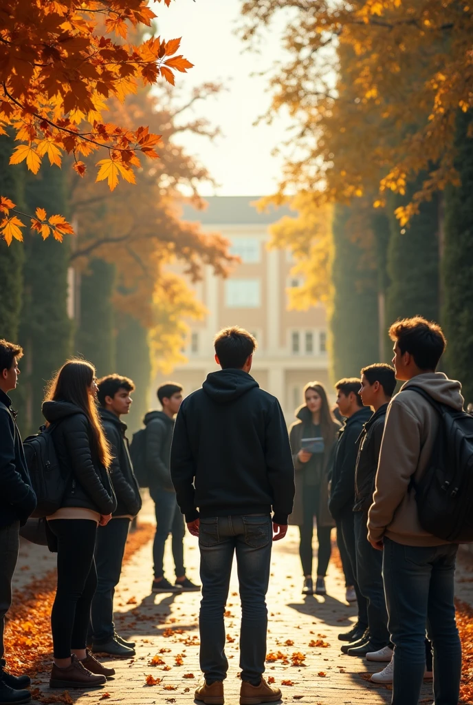 Elder brother defend him sister from bad boys in college a realistic