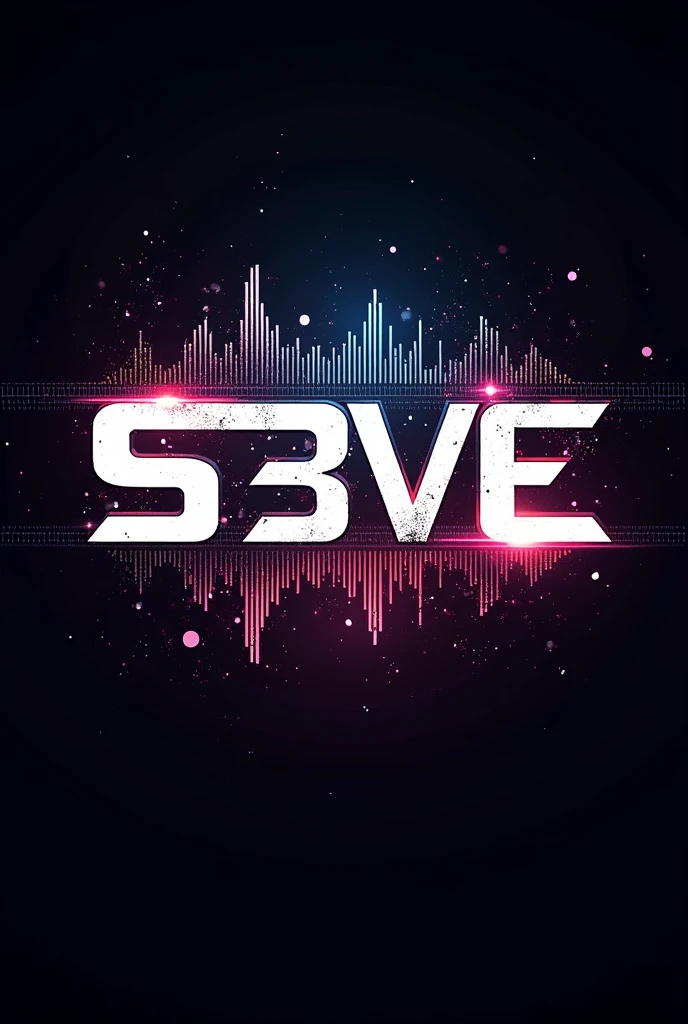 Edm Logo Design with ST3VE WORD
White and black