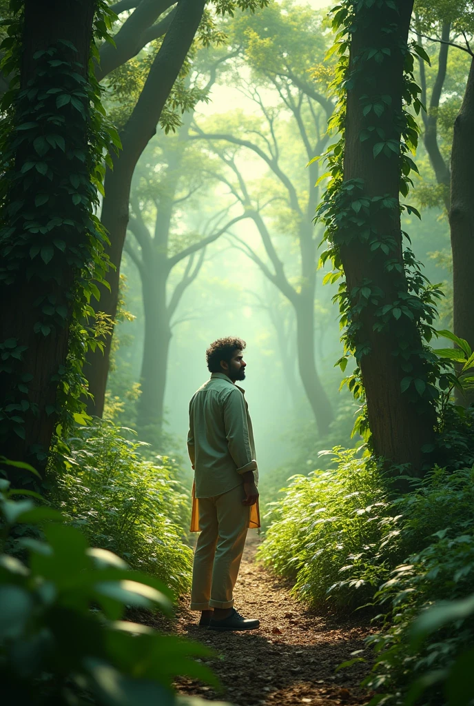 Rajamouli in forest