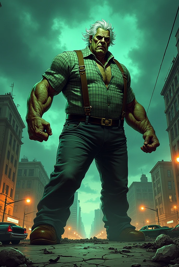 Aggressive grandfather hulk