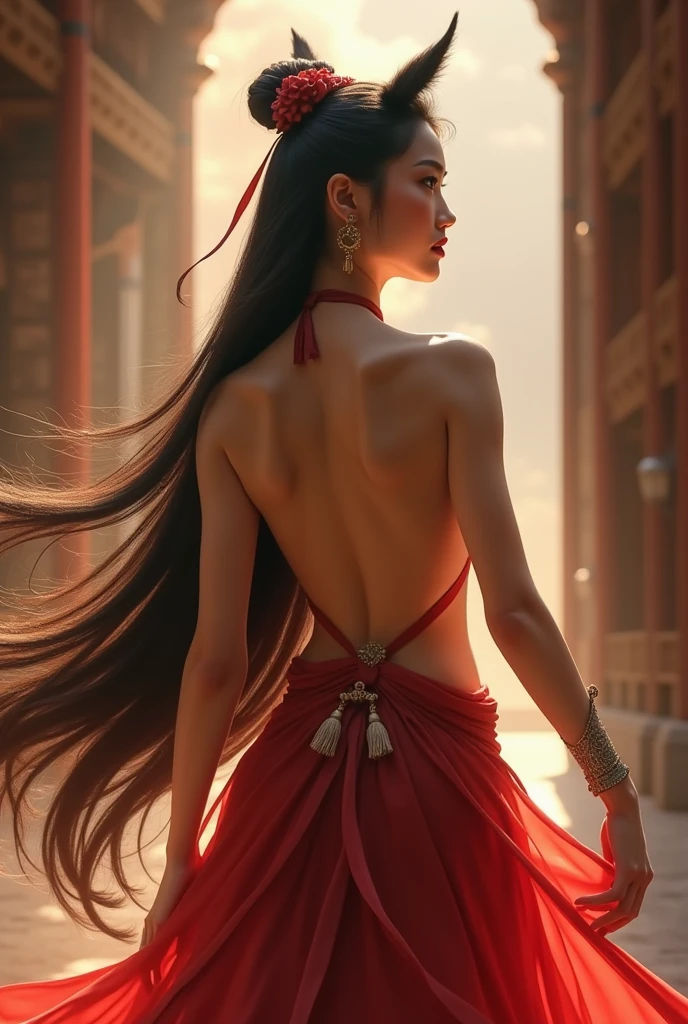 Create a naked mulan under her horse hentai