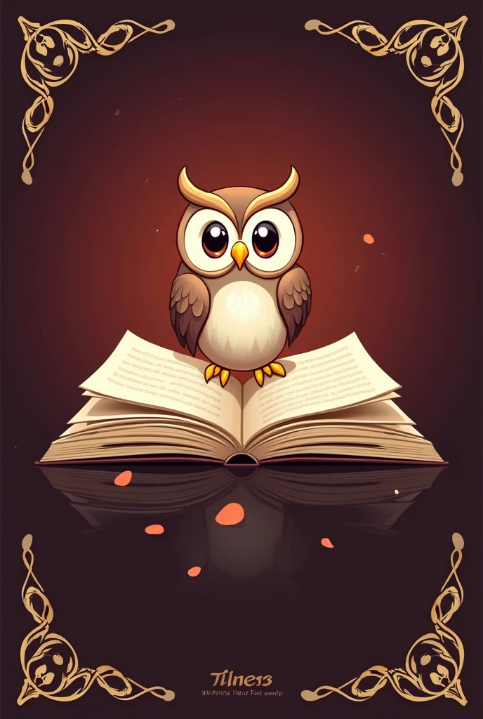 Make me a  logo for book review fb group
 and the title is "অনুস্বর"