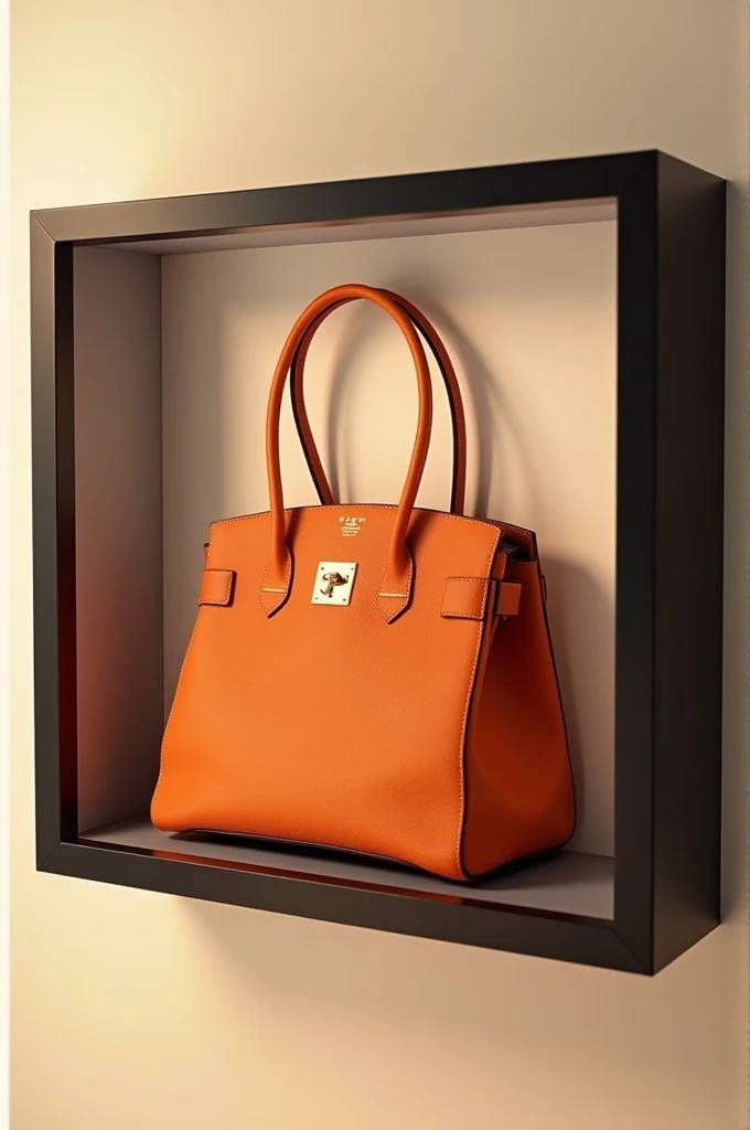 An Instagram dp of Hermes branded bag in black frame