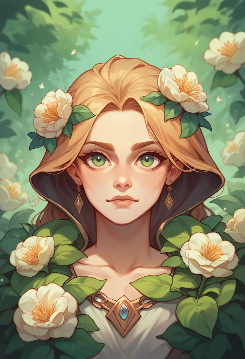 Make thor whose head is full of flowers