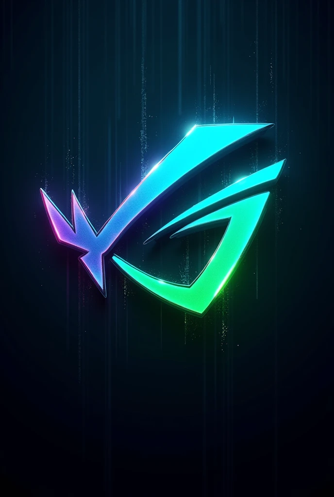 Gaming logo on written 4K