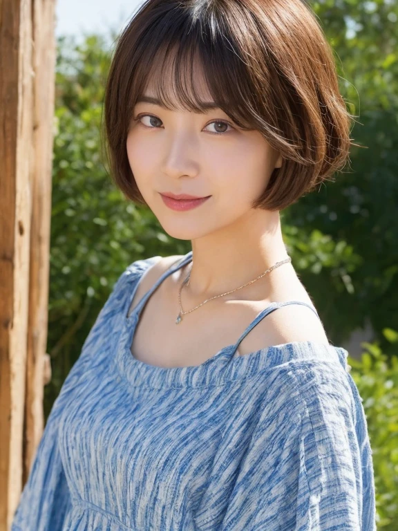 (highest quality、8k、32K、masterpiece、Hmph:1.2)、Photo of beautiful Japan woman in her 30s、very short hair、short hair、Shortcuts、Upper Body、necklace、Shooting from the sky、Don't look at the camera、(Realistic、Photorealistic:1.37)、1 girl、Photographed in natural light、Physically Based Rendering、Excellent image quality、High resolution、1080P、(Detailed facial depiction)、(Detailed description of the hands)、(Detailed CG)、Rich details、(exquisite features)、(Best image quality)、(masterpiece)、(Beautiful Eyes)、Delicate clavicle、Various poses、profile、White wall、In front of a white door、(A room with a white wall and a window)、Earrings、Laughter、Spring Clothes、((Pastel long sleeve dress))