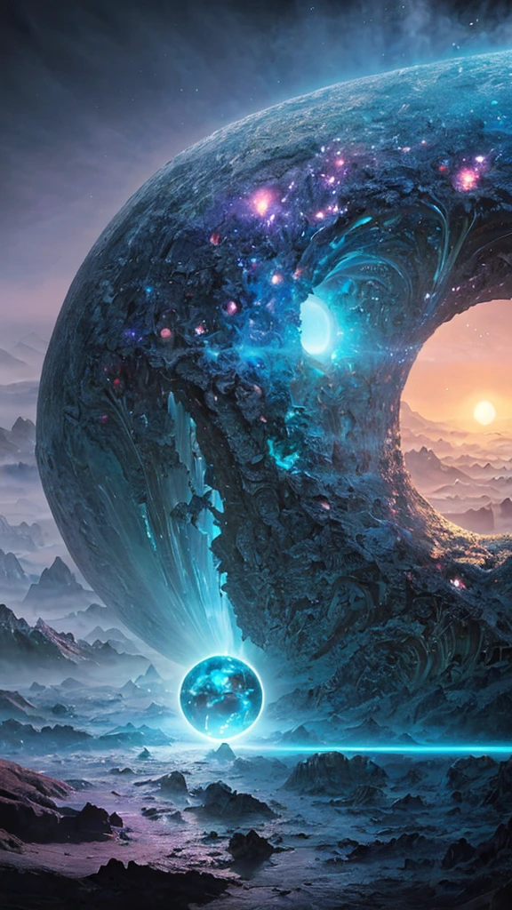 Digital art, image, hyper-detailed, complex composition, masterpiece, close-up, glow, abstract, surrealism, detailed, otherworldly, fantasy, soft pastel, natural volume, light, atmospheric , sharp focus, centered composition, professional photography, complex background, soft haze, sun rays, masterpiece. animalistic, beautiful, mysterious, blame supernova