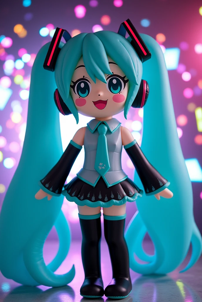 a inflatable doll of hatsune miku