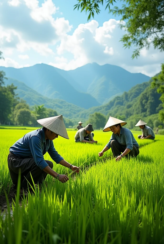 Vietnamese farmers