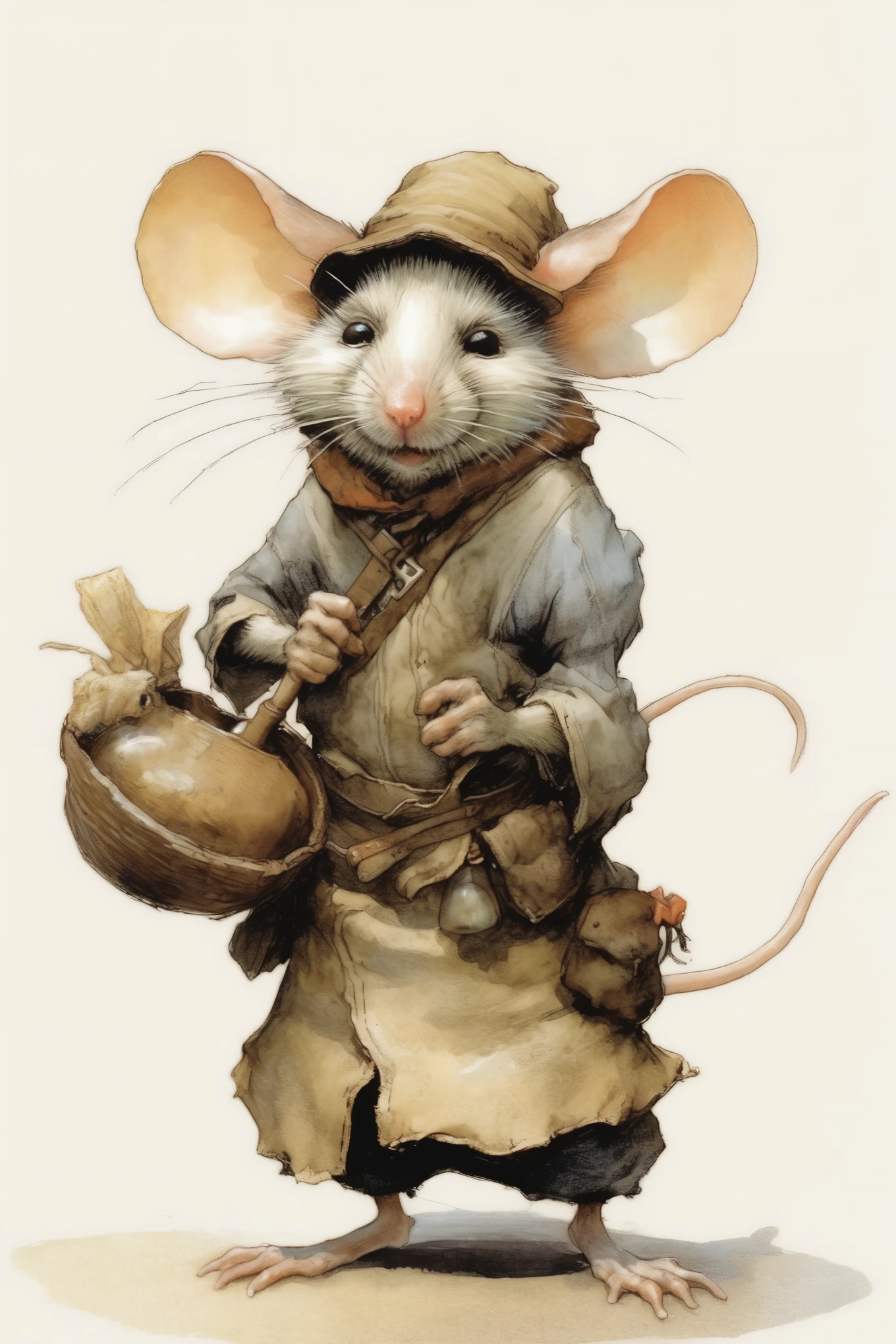 Jean＝バティスト・モンジュスタイル - Jean＝Peasant Mouse by Baptiste Monge.1 Style Expression