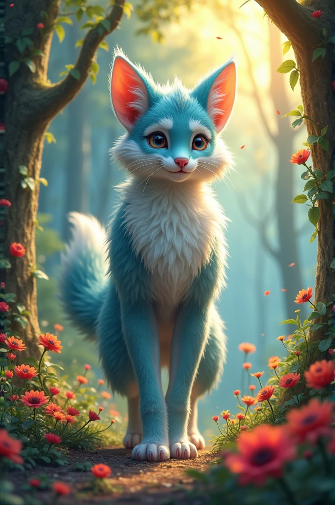 Bipedal　Furry　A little bit human-like　