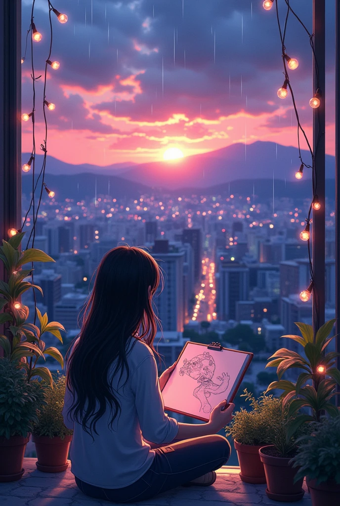 LOFI Makoto Shinkai style