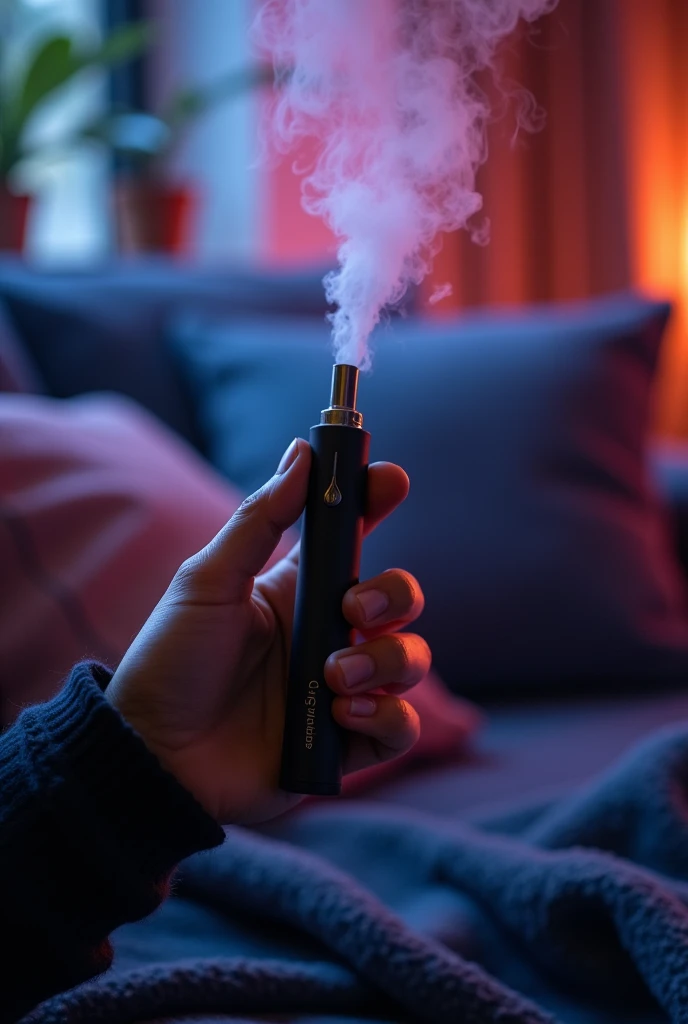 Now make it like we're smoking wax pen in first person