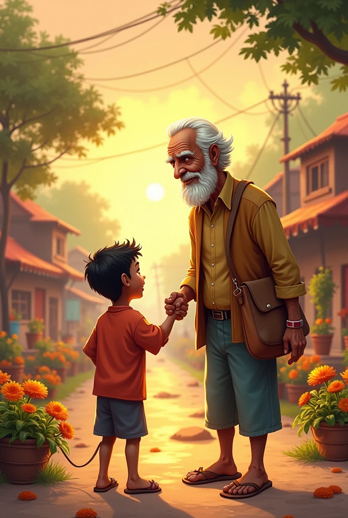 अनोखी दोस्ती की कहानी rahul and old man