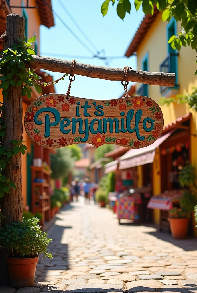 put up a sign that says it's penjamillo