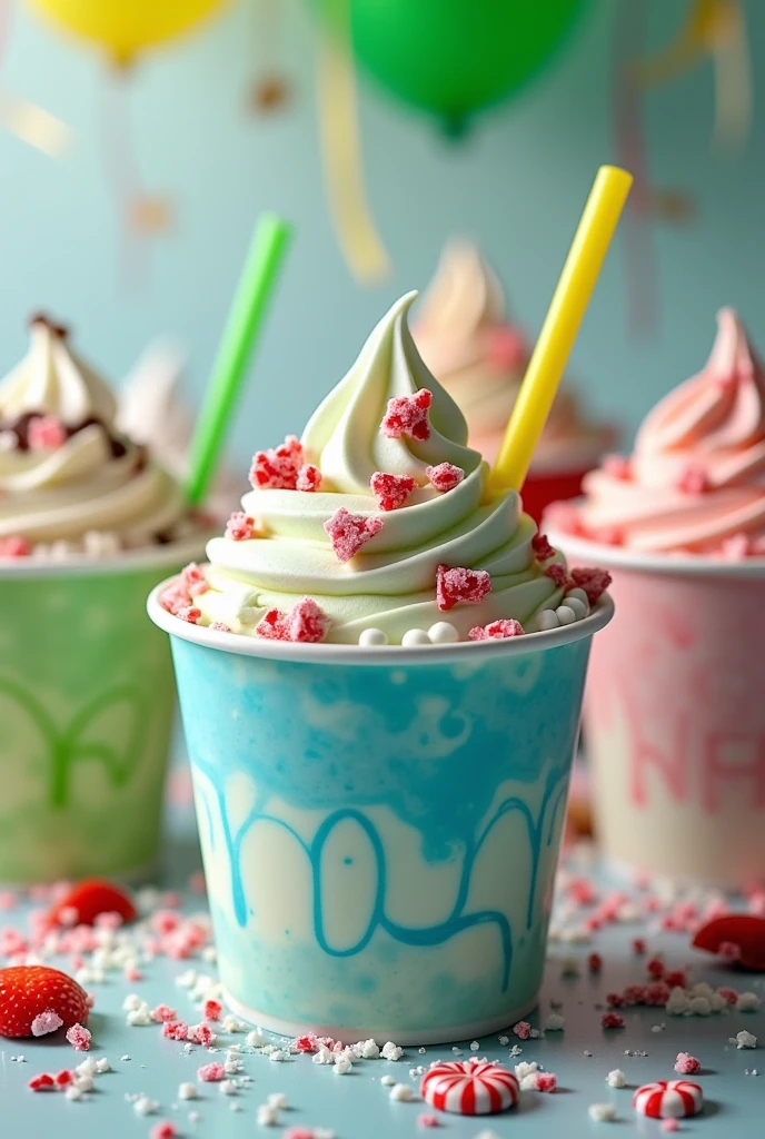 Custom McFlurrys for all 12 months 
