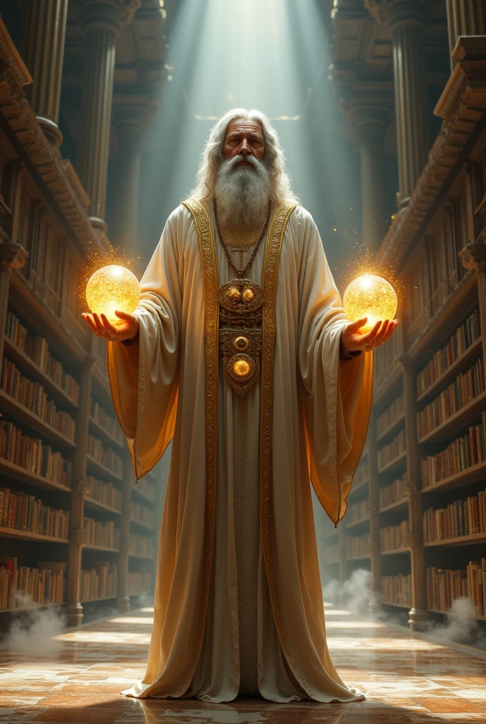 Create a god that has powers of knowledge 