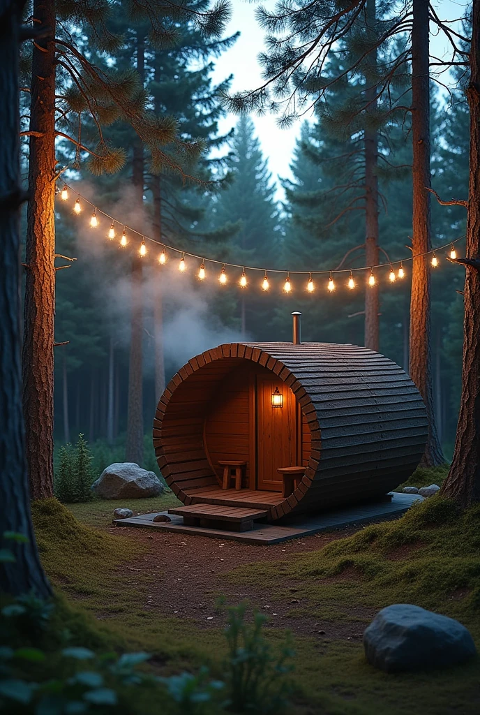 sauna chain forest