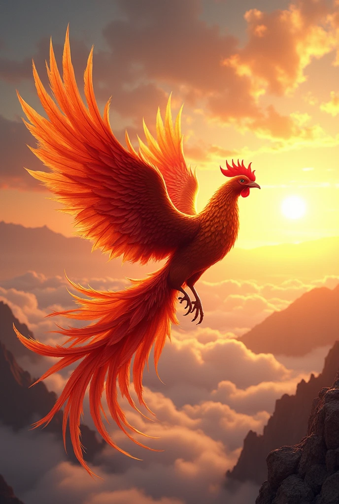 Phoenix but also has very sharp chicken sketching in its wings that has a a creative 0.5 angle