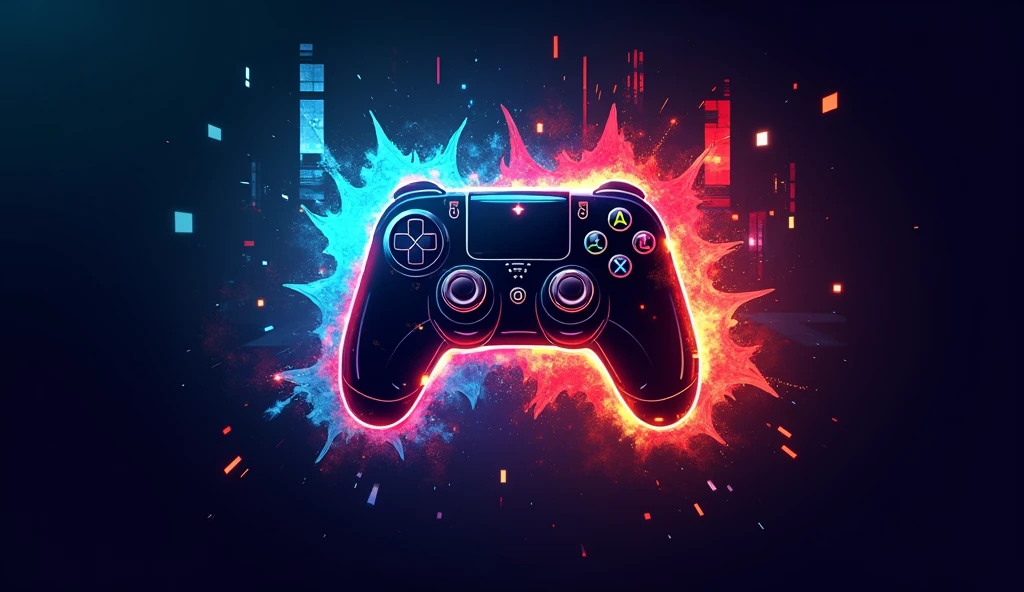 A hot gaming lgo