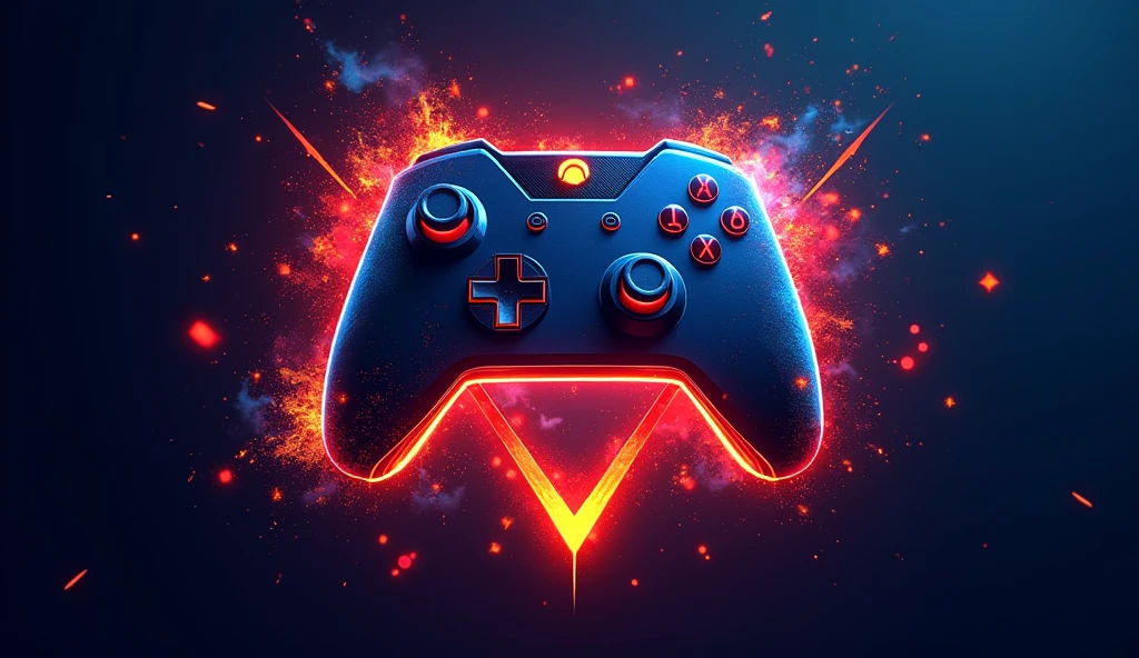 A hot gaming lgo