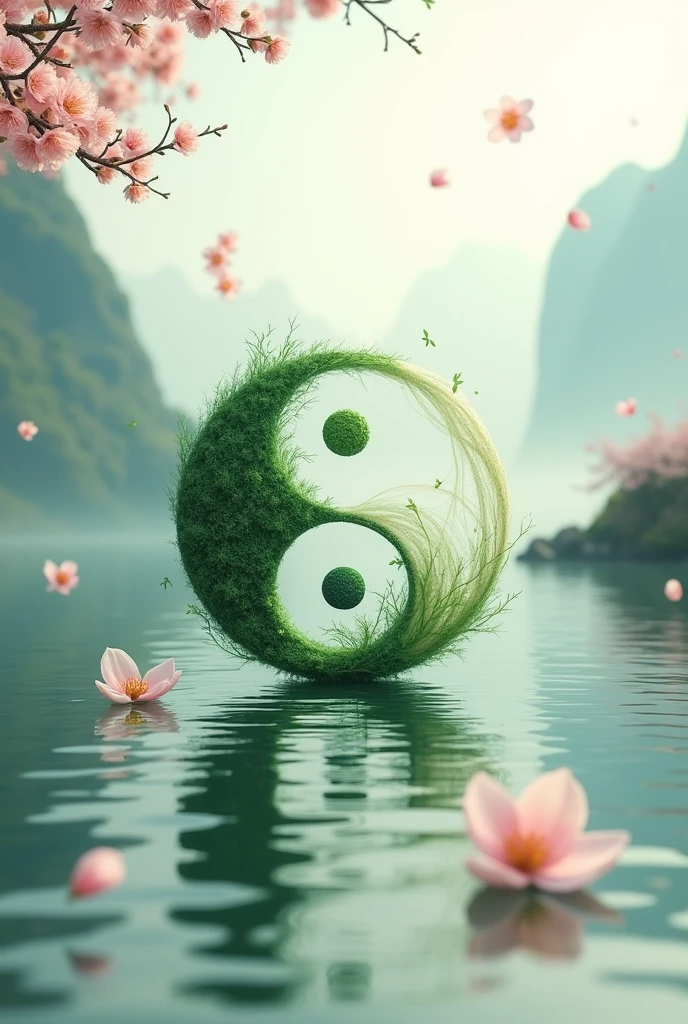 In the context of Traditional Chinese Medicine, the two capital letters "GC" represent the Tai Chi Yin Yang symbol, with the primary color scheme being green, evoking a fresh and natural feel.