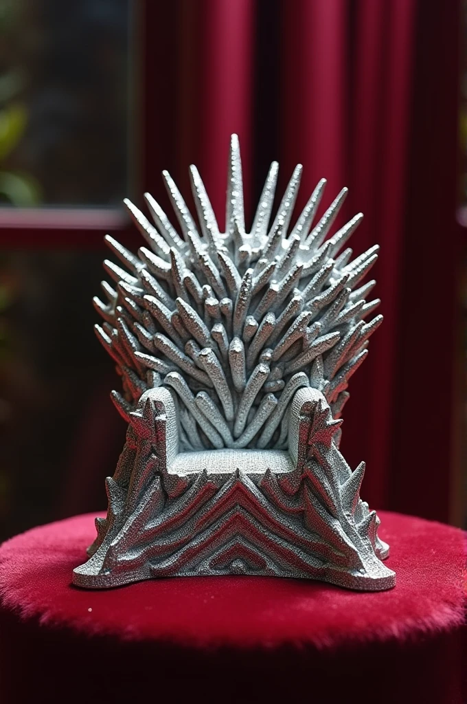 Iron throne pendants in diamond
