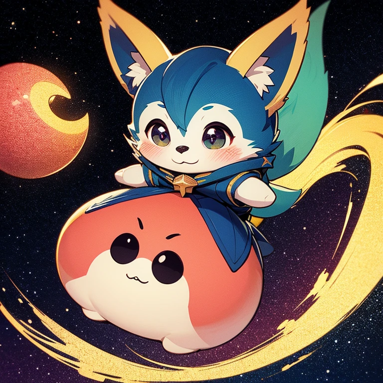 Cute little star fox, In the Peach Galaxy