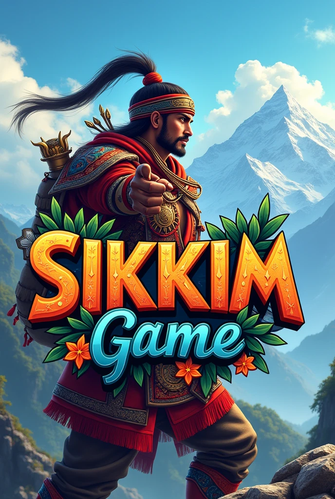 Sikkim game TEXT logo