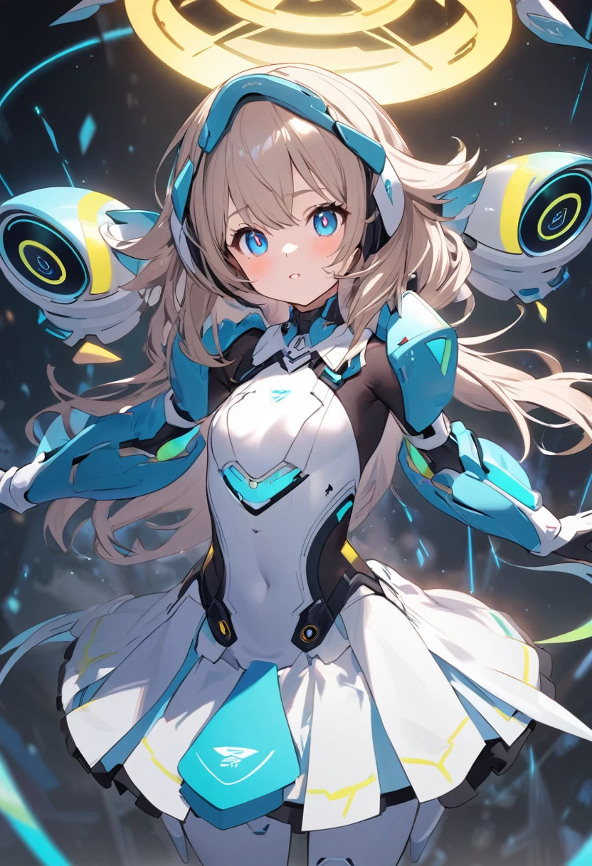 Drone Personification A young girl