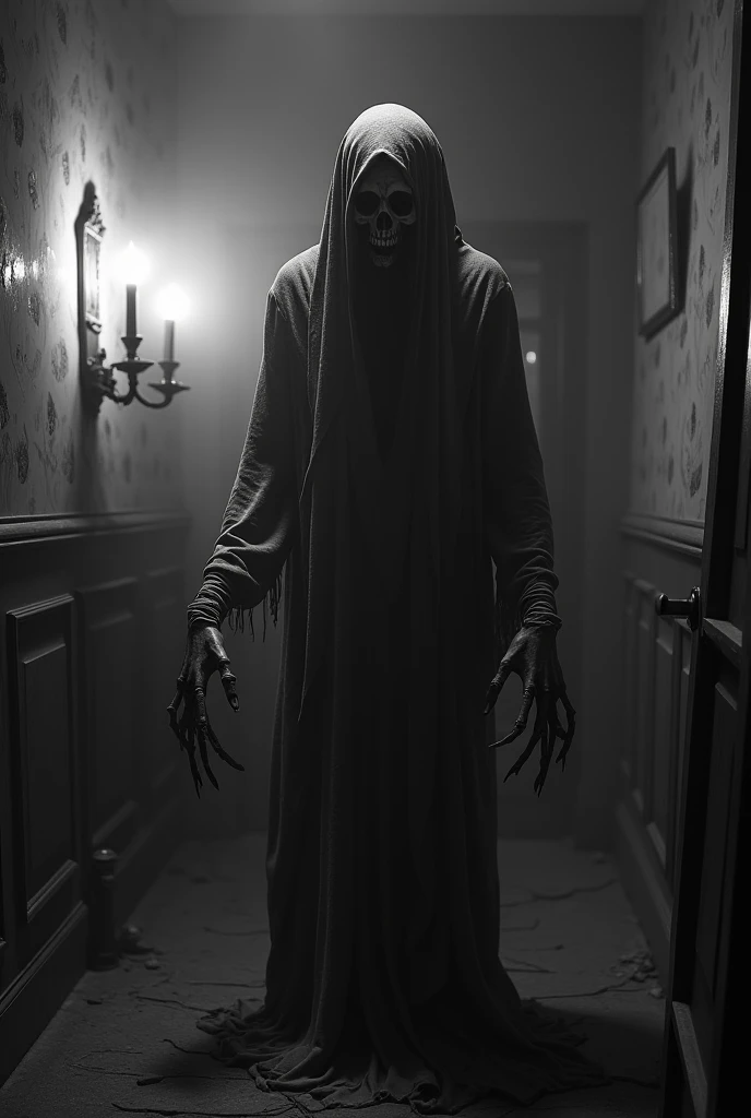 Horror image of human