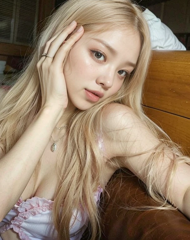 rose BlackPink face, best quality 8k 