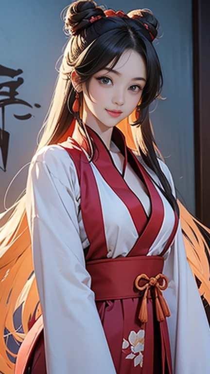 ( High resolution、 Super detailed)、masterpiece、Highest quality、High resolution、8k、Detailed Anime、Buildings from the Tang Dynasty、Tang Dynasty China、Tang Dynasty China、Young and beautiful woman、Beautiful Face、Beautiful Face、Pretty lips、Hanfu、(whole body)、Hair styled in a bright-colored round bun、Smiling eyes、Walking、Cowboy Shot、background、Buildings from the Tang Dynasty、Chang'an during the Tang Dynasty in China、Plum blossom、Detailed CG、