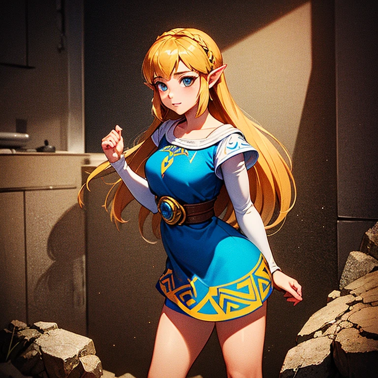 masterpiece, best_quality, 1 girl, One, Princess Zelda, Nintendo, the legend of zelda, albv