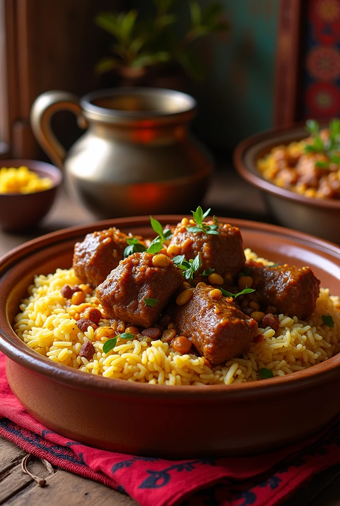 Dum pukht mutton