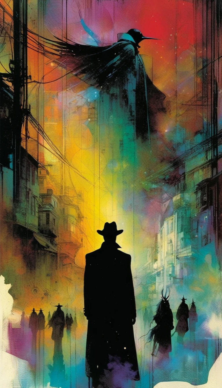 life, art inspired by Bill Sienkiewicz and Dave McKean