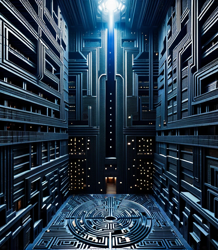 a thousand memories of attempts made before trace spacecraft through the vertical maze. And where the prior iteration failed, a glowing memorial of the inevitable. But through the constant repetition, progress can manifest an egress from perdition.