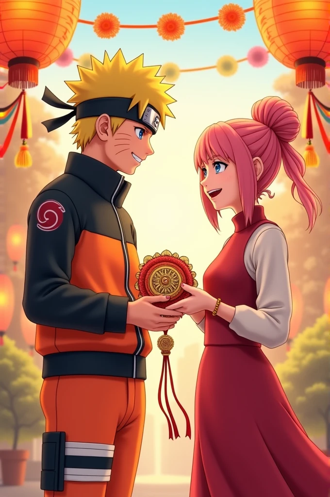 Naruto sakura Raksha Bandhan