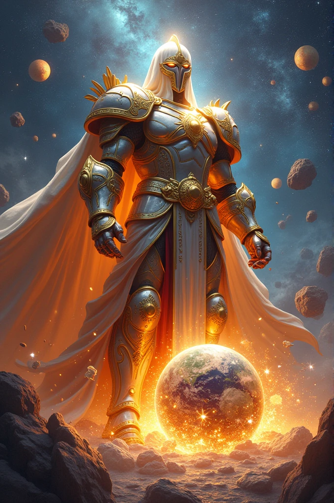 God knight that Is crushing planets