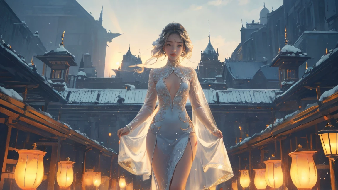 (practical, Photorealistic:1.37), (masterpiece, Highest quality:1.2), (Ultra-high resolution:1.2), (Original photo:1.2), (Clear focus:1.3), (Face Focus:1.2), (Highly detailed CG Unity 8k wallpaper:1.2), (Beautiful Skin: 1.2), (Pale skin:1.3), (Super sharp focus: 1.5), (Super sharp focus:1.5), (Beautiful and clean face:1.3), (非常にDetailed Background, Detailed Background:1.3), Bokeh, Depth of written boundary, rest, Image of a Very Cute and Beautiful Japanese Woman, (bride), business suit, (22 years old:1.1), smileの少女の肖像画, Full body image, from the front, Symmetrical Configuration, (Studio Lighting:1.3), (Cinema Lighting:1.3), (Rear window lighting is backlit:1.3), (surface light:1.3), Light Enveloping Her Entire Body, Looking straight at you, Persistence, Sexy model posing, rest, (Chestnut Half-Hair:1.2), Dark brown eyes, Beautiful Eyes, Princess Eyes, Mahogany Hair, A single hair, bangs, slim, Abdominal muscles, (Huge breasts;1.35), (Willow West:1.15), (Details of a beautiful girl:1.4), (Pure White Elegant and Gorgeous Lace Silk Wedding Dress:1.3), (BaliOcean view背景:1.2), (smile, happiness:1.3), ((Perfect female body)), (Upper body image:1.3), Encircling the head, Perfect Dramatic, Volumetric lighting, Professional majestic oil painting, Glowing Skin, CT Anatomy, Perfect Proportions, 8.Five Really Small, Face Focus, Ultra practical Photo, Extremely clear images, Ultra-high definition images, Bali, Ocean view, Beach, External, ((walking Beach:1.2)),