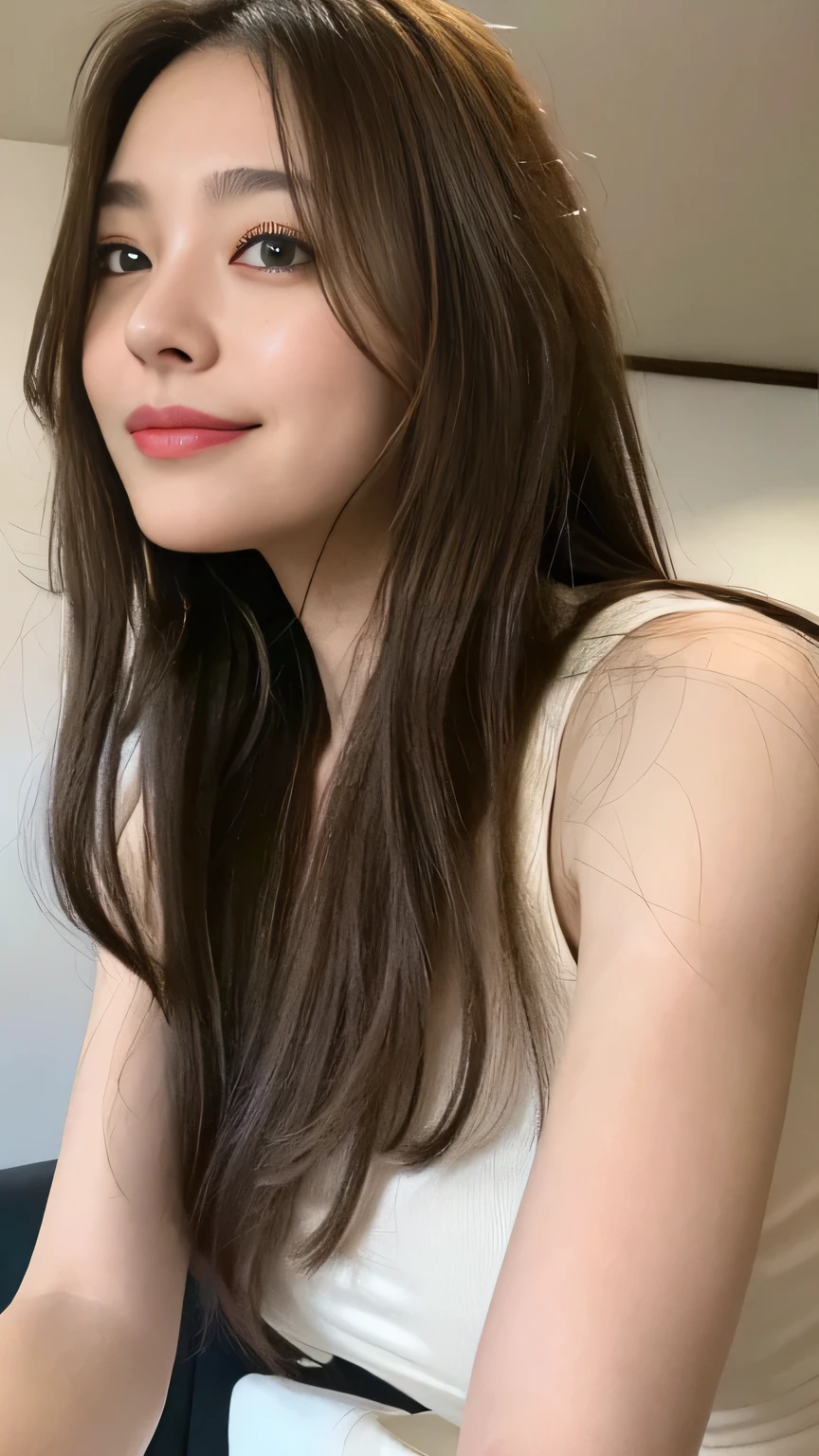 seed:2020674263.((Full body angle:1.1)).((Highest quality, 8k, masterpiece:1.3)), ((from below:1.1)).concentrated:1.2, Perfect body beauty:1.4, Hips:1.2, ((Delicate Hair)), (Colorful waist cinematographed dress :1.1) , ((Highest quality、8k、masterpiece:1.3))、1A soft smile、Esbian all over body、Slim face、Big Boobs、Beautiful woman、(Dark Brown Hair)、Long Hair、1.1、Flickering Valley、Detailed eyes、double eyelid、Blurred Background、超Slim face、Smile、Looking down、stroll、((close-up)).close-up.((extreme close-up)).