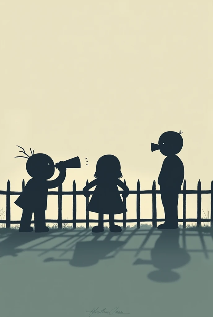 Poster about respecting privacy on social media,no words no letters,cartoons many aspects on privacy on social media make it minimalist and serious