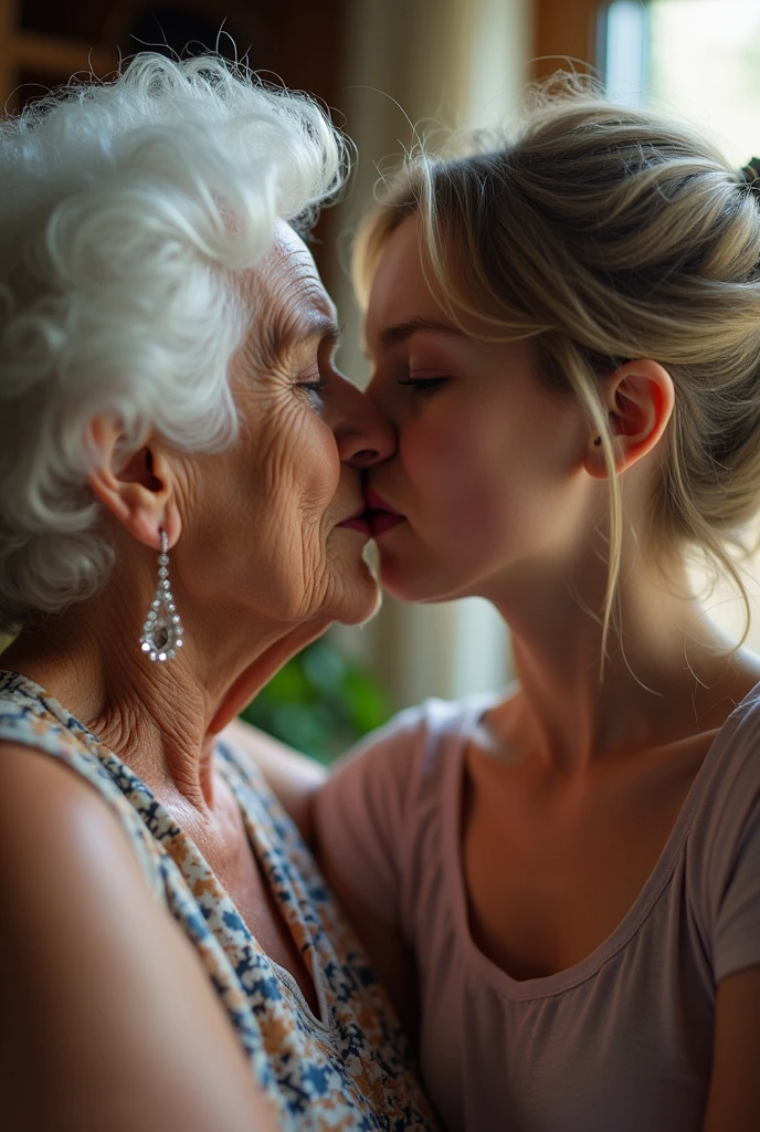 Grandma licking a teenager&#39;s pussy


