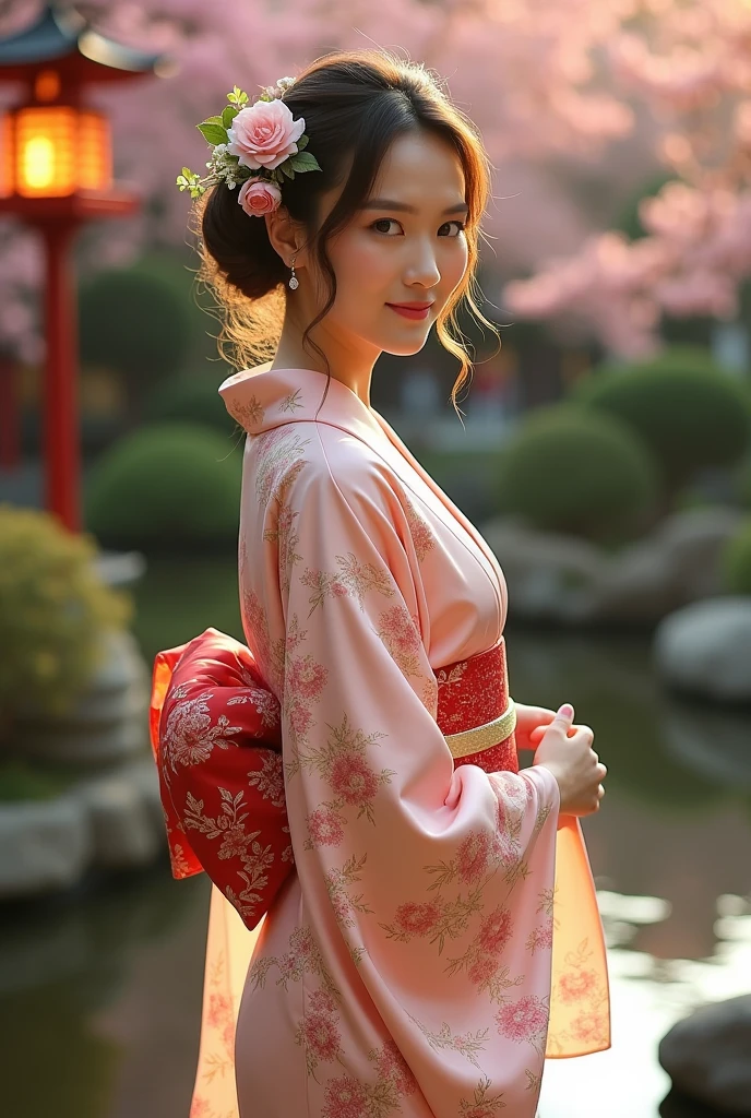 Bride in kimono