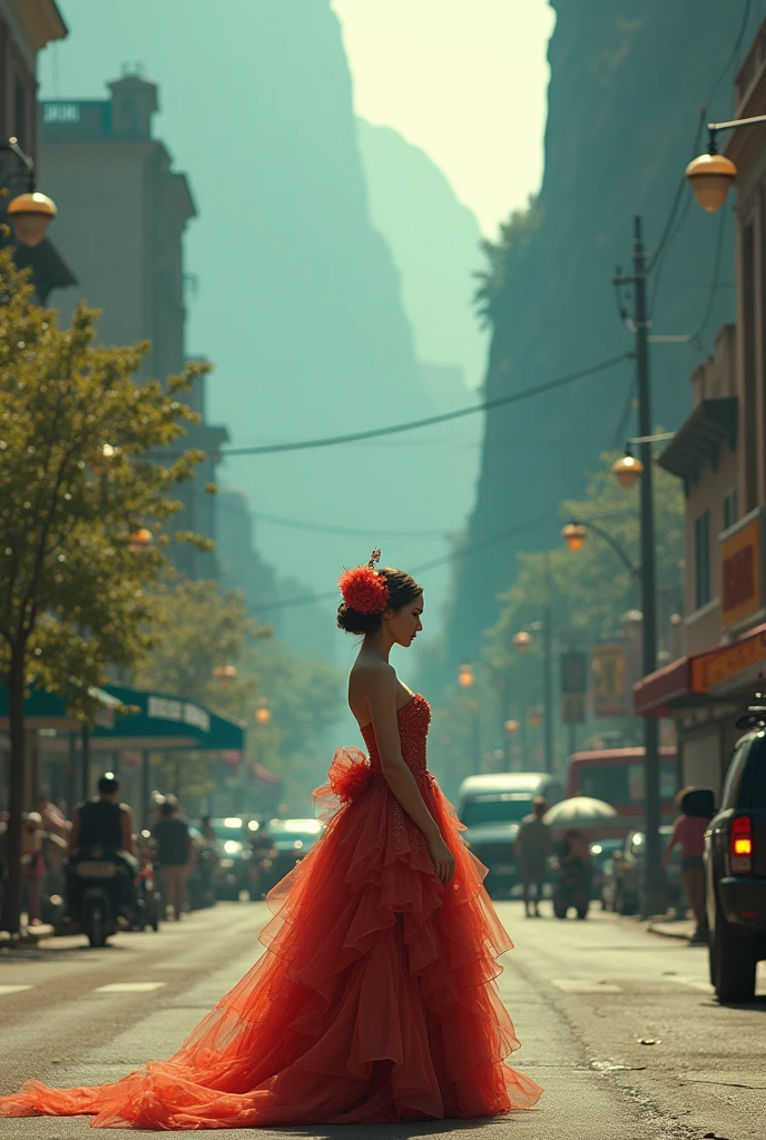 One person, (designed by Amy Judd:0.7) and (Joachim Patinir:0.7) , award-winning film stills, comfortable, fairy tale, hip level shot ("Creation of the world":1.3) , It's very [debtiery|diverse] and 1920'S, From the inside [superficial|race] Zion National Park, dense hillside and city street, smoky conditions, Bokeh, debtearful, health goth art, Side light, debt/2.8, 4 colors, fairy tale, Tsuchida style, 4K, Extremely beautiful