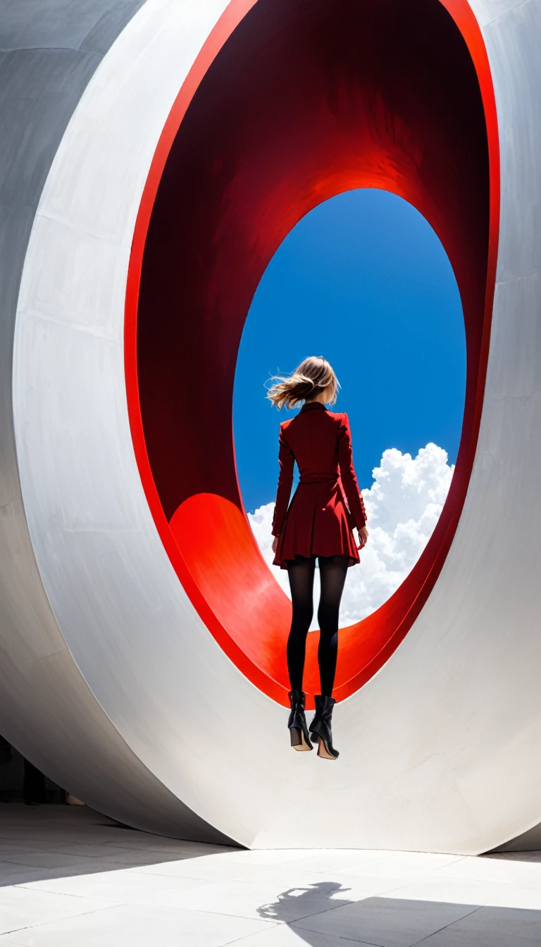 {With text:"Angel Fall":1.6},汉斯·哈同style,Heinrich Leffler (Heinrich Lefler) style,[模仿 Andy Goldsworthy 的style:0.9],[Anish Kapoor (Anish Kapoor) style]
(1 Girl:1.4),Cowboy shooting,Dynamic_angle