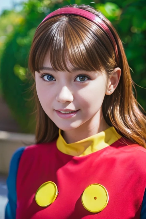 masterpiece、1 beautiful girl、fine eyes、smile,puffy eyes、highest quality, 超High resolution, (reality: 1.4), movie lighting、super beautiful、beautiful skin、body facing forward、Upper body,(超reality的な)、(High resolution)、(8k)、(very detailed)、(美しくfine eyes)、(Super detailed)、 (wall-)、detailed face、bright lighting、professional lighting、looking at the viewer、look straight ahead、slanted bangs、perfect cosplay,masterpiece, highest quality, outdoor,1 girl,
cyborg 003,