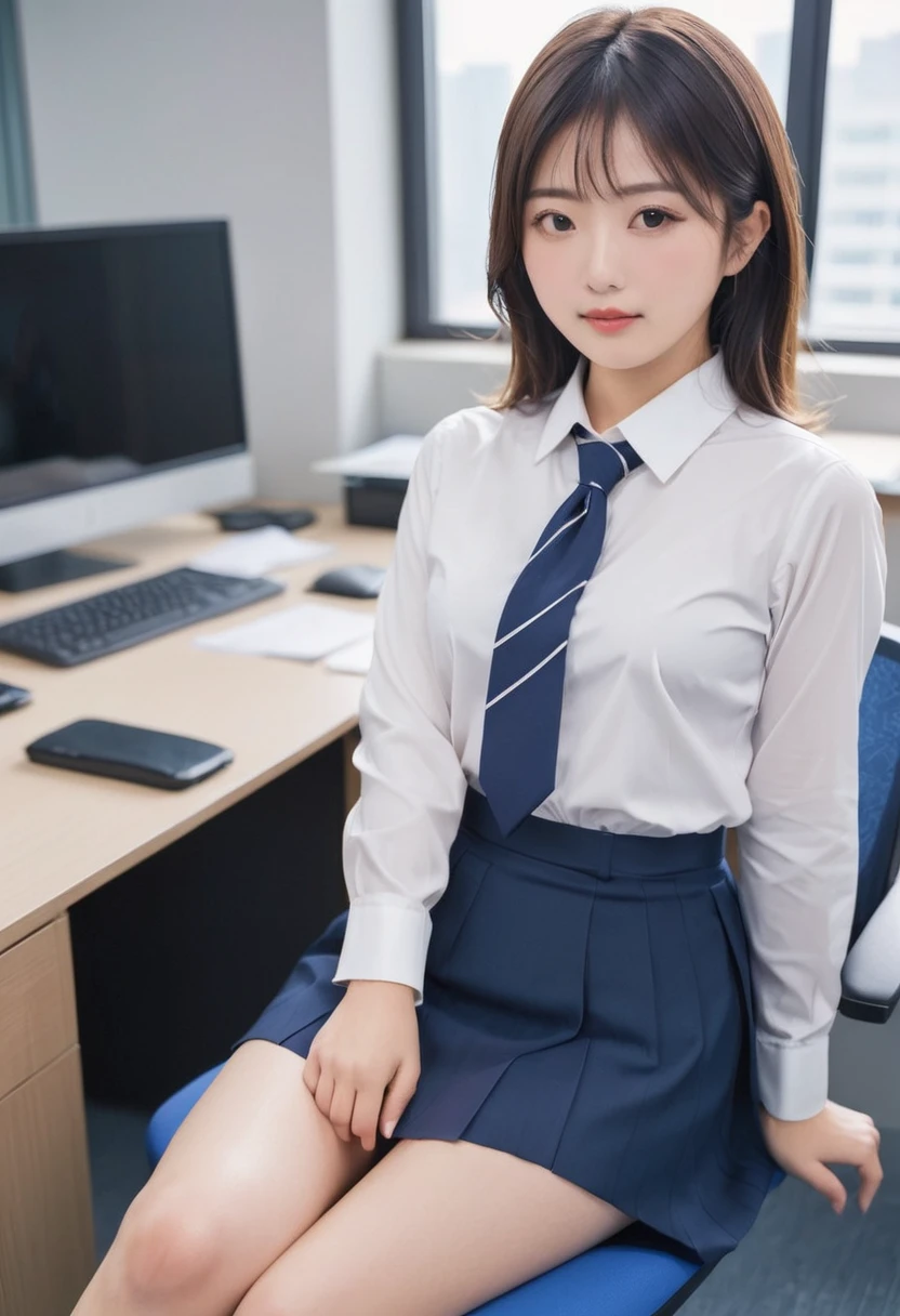 Japanese OL、Formal attire considered sexy.、Working in the office、Show your underwear