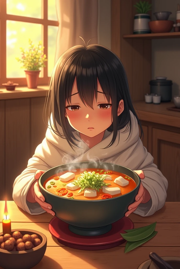 Sundubu soup fall ill